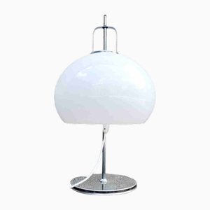 Lampe de Bureau Blanche Moderne par Luigi Massoni pour Meblo Guzzini, Italie, 1970s