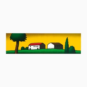 Tino Stefanoni, Fattoria gialla, 2005, Serigrafia