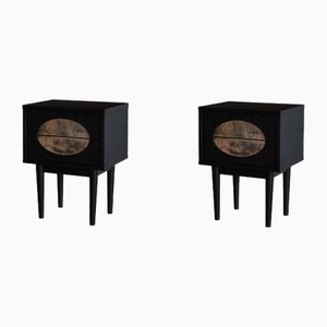 Nachttische von Pastform, 2er Set