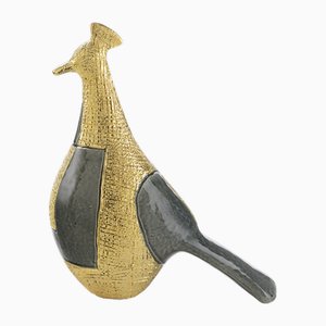 Pop Tall Peacock Figurine from Marioni