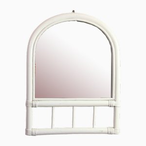 Tiki Bar Style Rattan Mirror, 1970