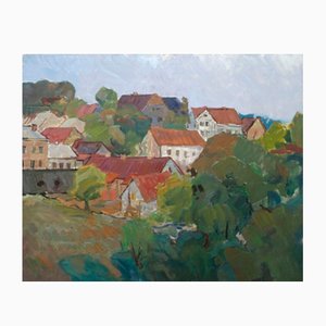 German Dontsov, Talsi, Oil on Canvas, 1960s