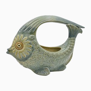 Poisson Vert en Céramique par Lladró, 1970s