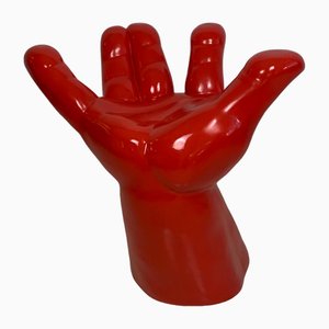 Roter Vintage Handstuhl