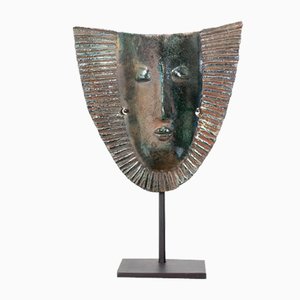 Vintage Mask in Ceramic, 1960