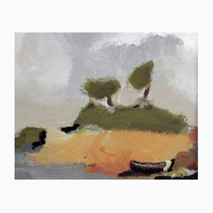Victor Karnauh, Landscape, Oil on Canvas, 1990s