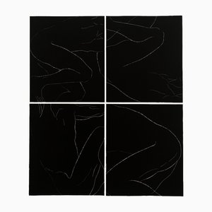 Luiza Kasprzyk, Fenêtre, 2023, Linogravure