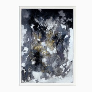 Lola Vitelli, Scent of Black, Tecnica mista su tela, 2022