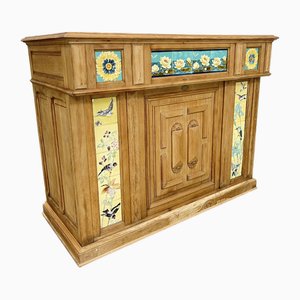 Jugendstil Theke mit Emaille, 1920er
