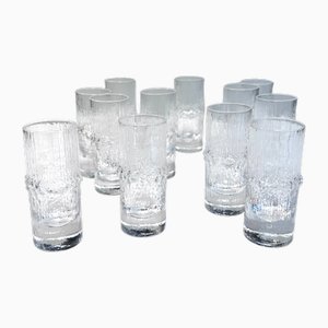 Model Niva Liquor Glasses by Tapio Wirkkala for Iittala, Finland, 1960s, Set of 12