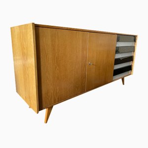 Mid-Century Sideboard with Plastic Drawer by Jiří Jiroutek for Interier Praha, 1960s