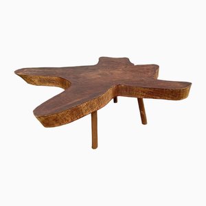 Mesa de centro de secoya, años 60