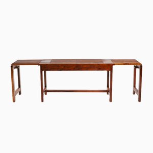 Vintage Slat Extendable Bench