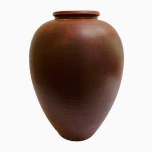 Large Bauhaus Ceramic Vase by Simon Peter Genz Klinkro, 1930s