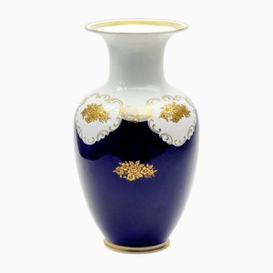 Vintage Porzellanvase von Reichenbach, DDR, 1980er
