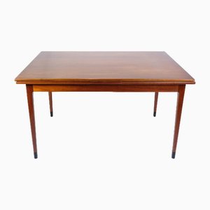 Mesa de comedor de teca con extensiones, años 60