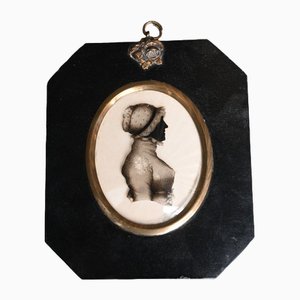 19th Century Miniature Silhouette