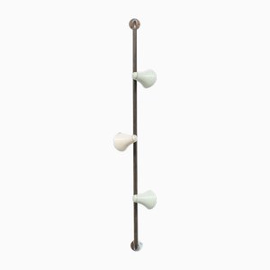 Verstellbare italienische Mid-Century Wandlampe aus Messing, 1960er