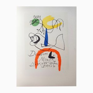 Joan Miro, Composition for DLM Expo, 1959, Lithograph