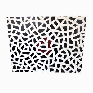 Jean De Gryse, Untitled, Acrylic on Canvas and Paper, 21st Century