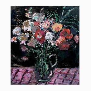 Magdalena Spasowicz, A Bouquet, Oil & Acrylic on Board, 2010
