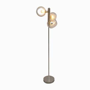 Vintage Space Age Stehlampe mit 3 Leuchten, 1970er