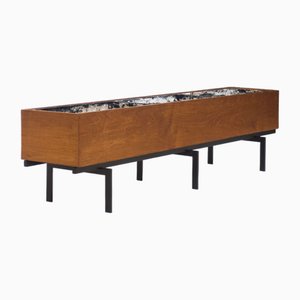 Large Vintage Teak Planter