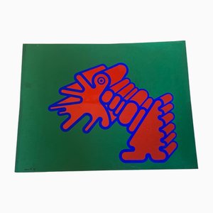 Renato Volpini, Gear for Space Machine, años 70, Serigrafía