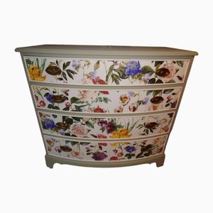 Cassettiera in stile shabby chic, anni '80