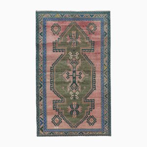 Tappeto vintage a motivi caucasici, anni '70