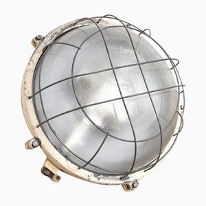 Industrial Ceiling or Wall Light, 1950s