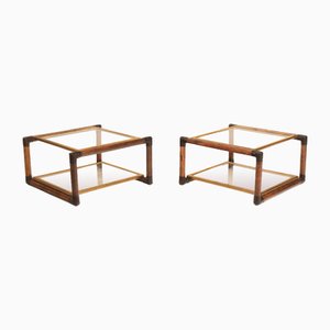 Marango Nachttische von Alberto Smania für Smania Studio Interni, 1960er, 2er Set