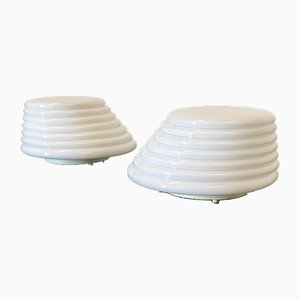 Plafonniers Modèle Cobá par Roberto Pamio et Renato Toso pour Leucos, 1980s, Set de 2