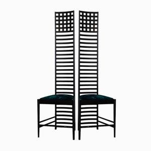 Sedia Hill House attribuita a Charles Rennie Mackintosh