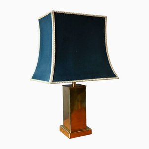 Große Regency Tischlampe aus Messing, 1960er