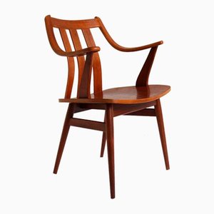 Butaca holandesa Mid-Century de teca de Cees Braakman para Pastoe, años 60