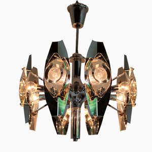 Lustre Vintage par Oscar Torlasco pour Stilkronen, Italie, 1960