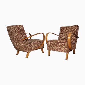 Art Deco Sessel von Jindrich Halabala