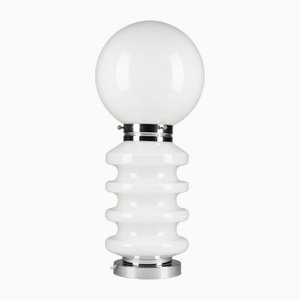 Lampadaire Vintage en Verre pour Stilnovo, Italie