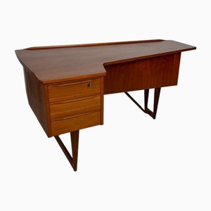 Scrivania Boomerang vintage in teak di Peter Løvig Nielsen, Danimarca, anni '60