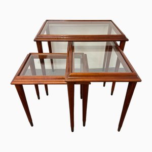 Vintage Nesting Tables, Set of 3