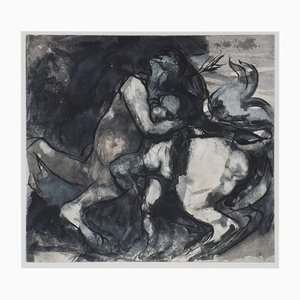 Después de Auguste Rodin, Centaur and Child, Grabado