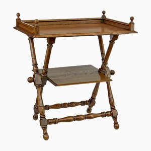 Vassoio da maggiordomo in quercia del castello di Bäckaskog, XIX secolo