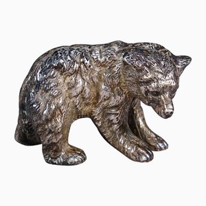 Scultura vintage di Orso che passeggia, anni '30