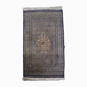 Vintage Oriental Rug in Mainly Blue Tones