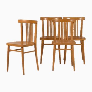 Dining Chairs, 1950s, Set of 4