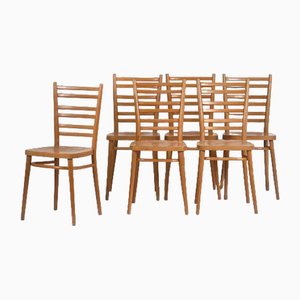 Vintage Dining Chairs, 1960s, Set of 6