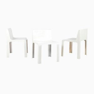 Ozoo 600 Chairs attributed to Marc Berthier for Roche Bobois, 1970s, Set of 3