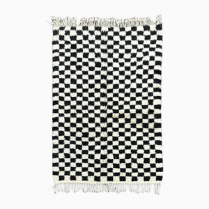 Large Moroccan Modern Berber Rug in Togo Wool, 1990s