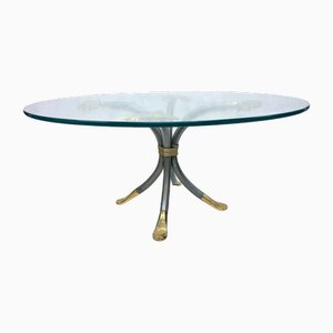 Table Basse Hollywood Regency par Manfred Bredohl, 1970s
